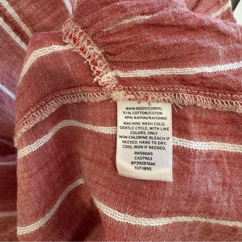 Revolve BP Pink Asymmetrical Ruffled Tank Top - Picture 4 of 4